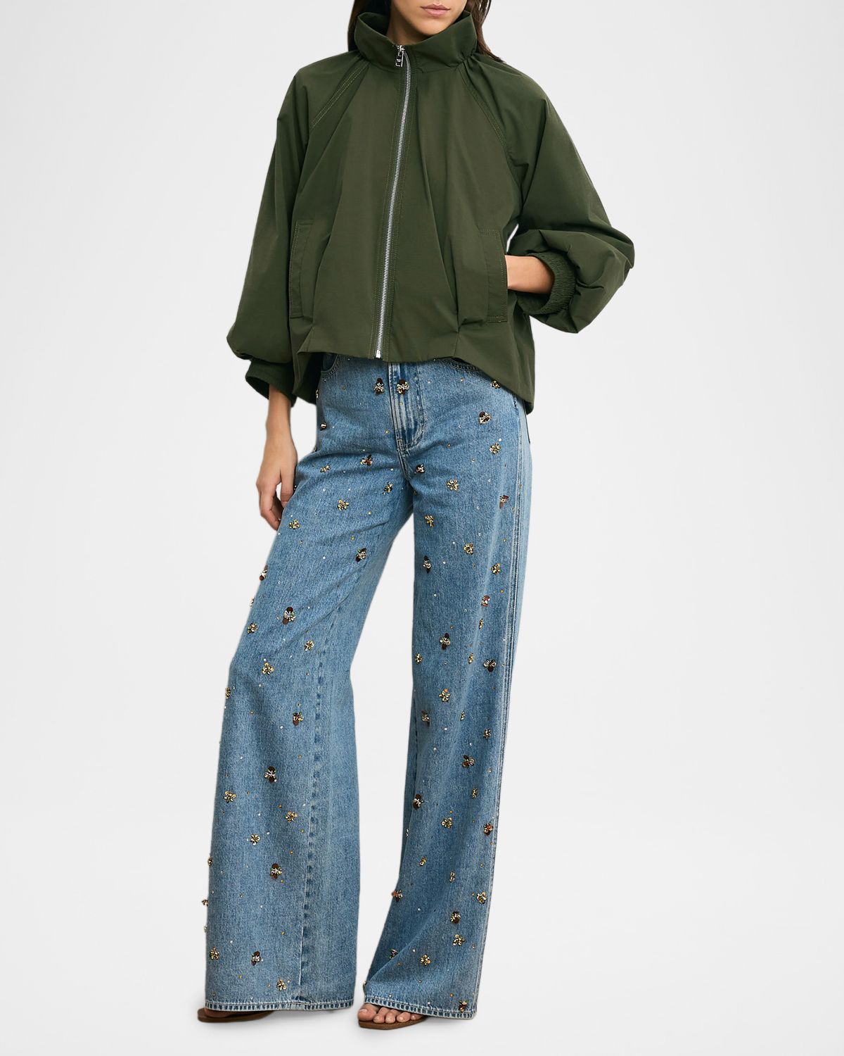 Veronica Beard Circe Blouson Jacket | Thumbnail 6 Veronica Beard Circe Blouson Jacket | Thumbnail 6