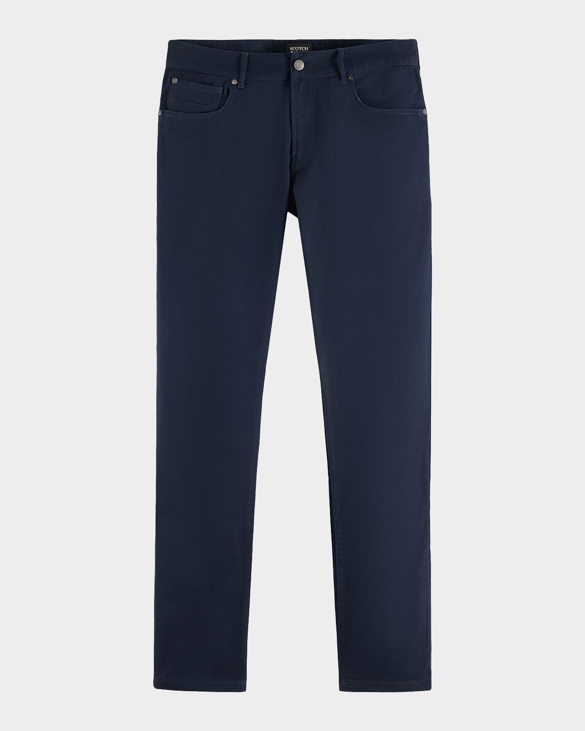 Scotch & Soda Ralston Cotton Mid-Rise Straight-Leg Jeans