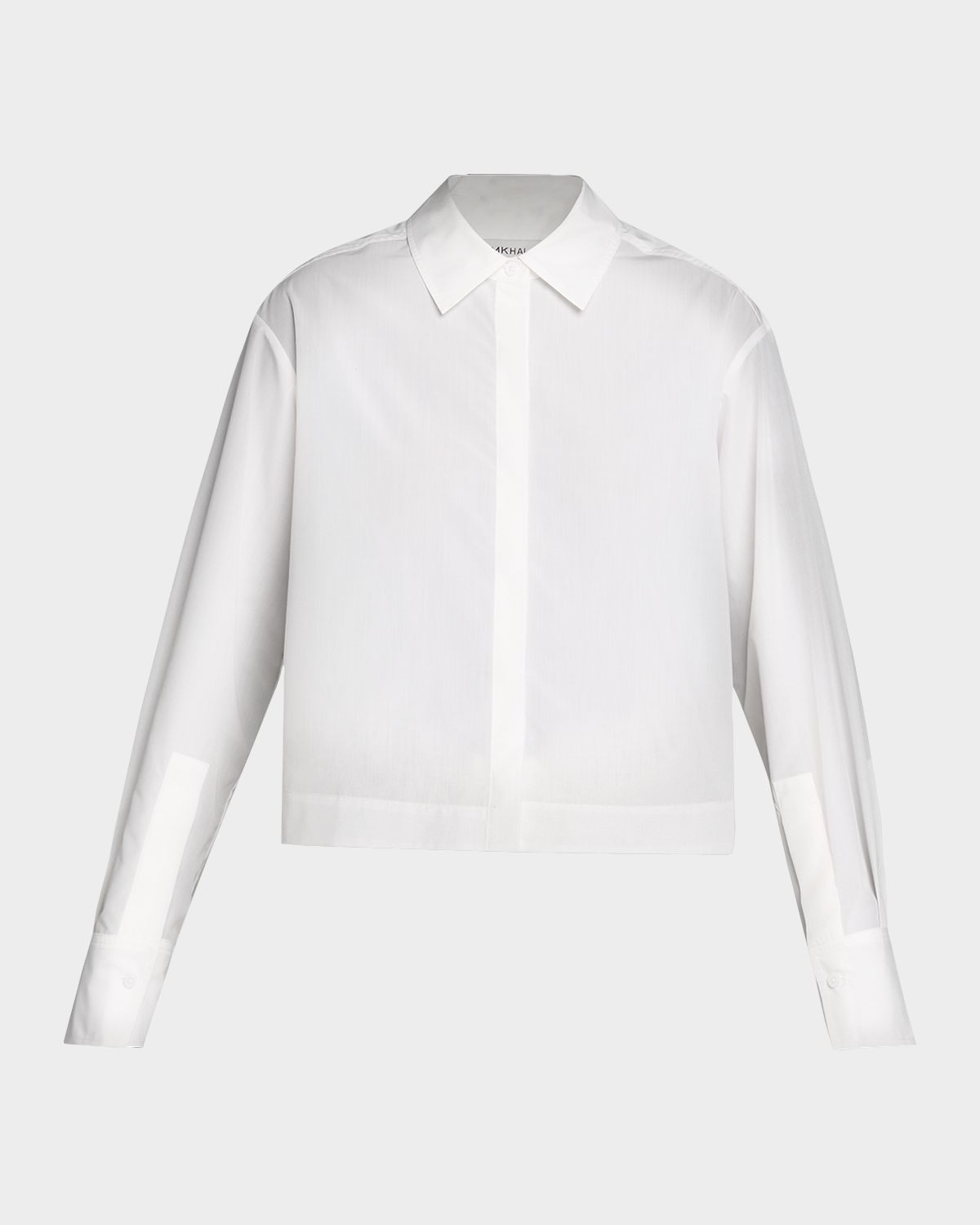 SIMKHAI Kacey Cotton Lace Long-Sleeve Top