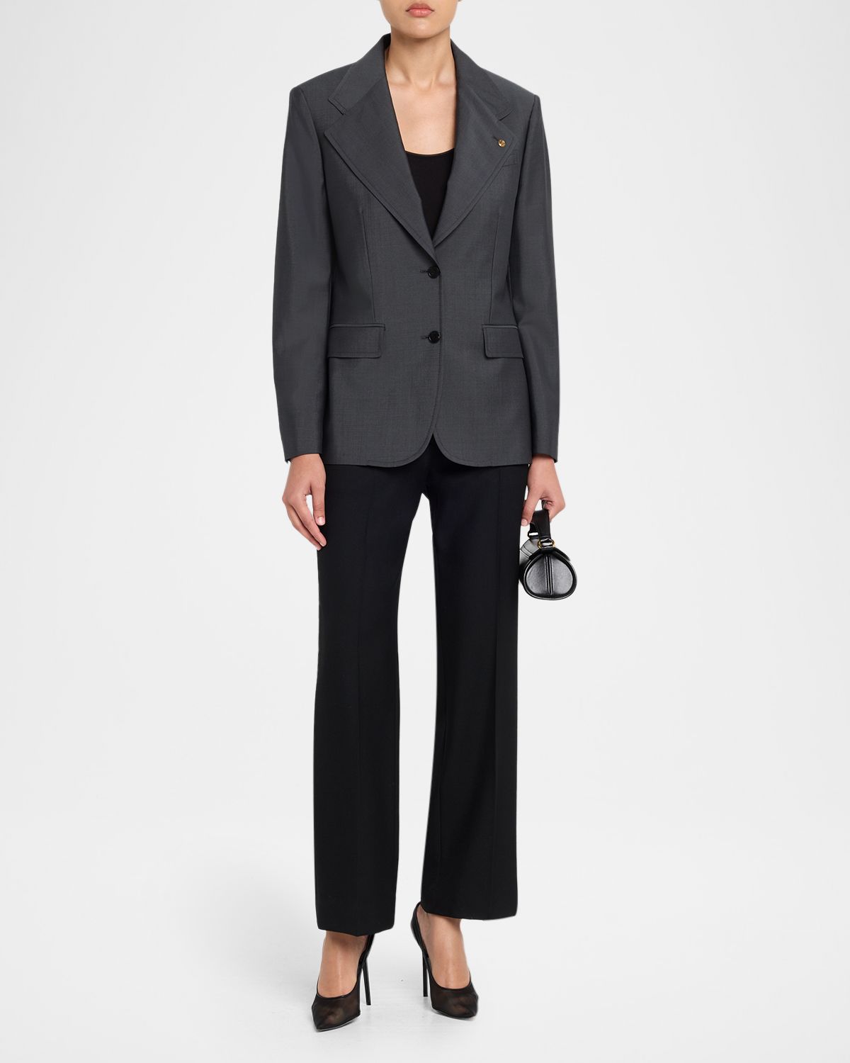 Versace Single-Breasted Jacket