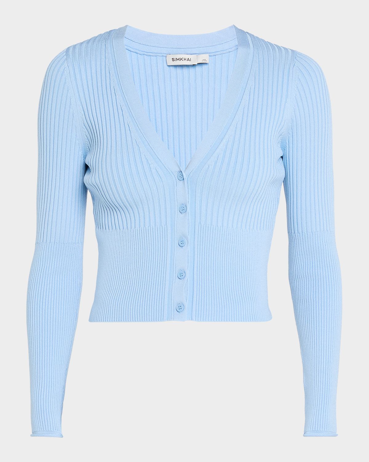 SIMKHAI Ailany Cropped Cardigan | Thumbnail 6 SIMKHAI Ailany Cropped Cardigan | Thumbnail 6