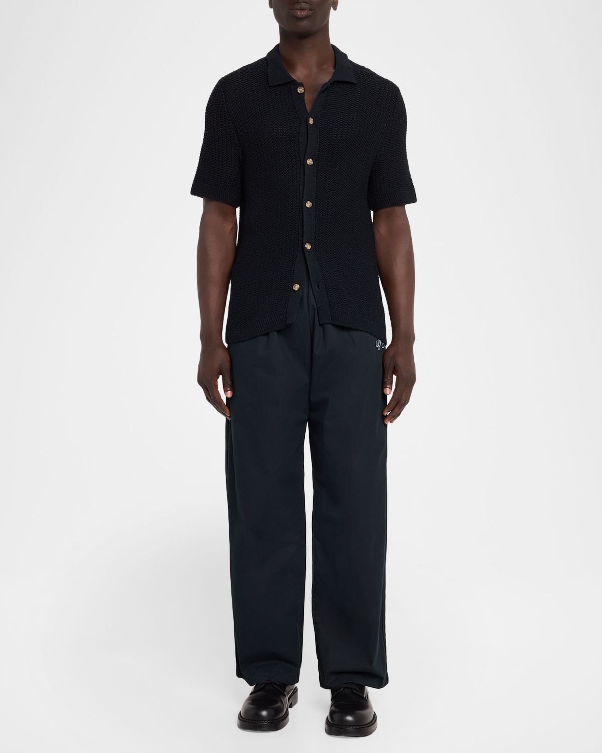 Willy Chavarria Men 's Ruff Rider Track Pants