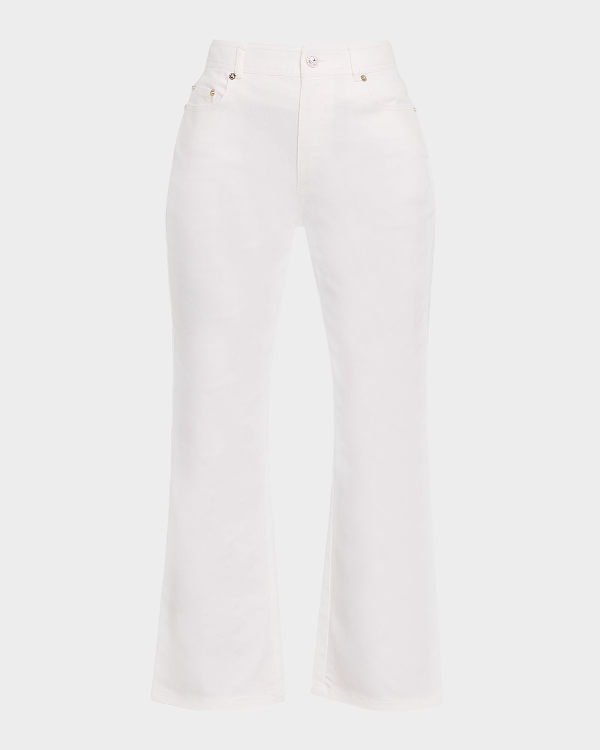 Cinq a Sept Stevie Cropped Kick-Flare Jeans