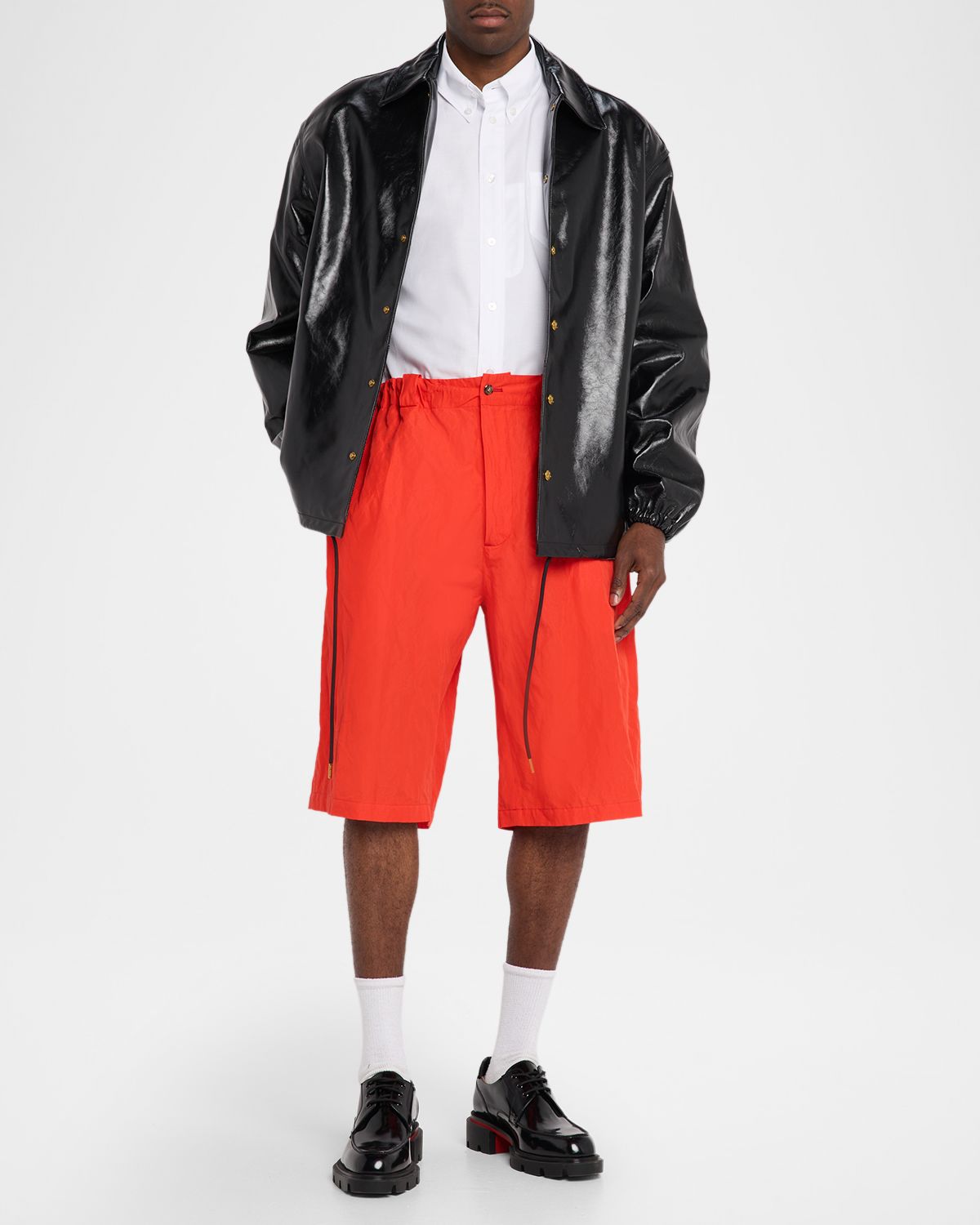 Willy Chavarria Men 's Toluca Shorts