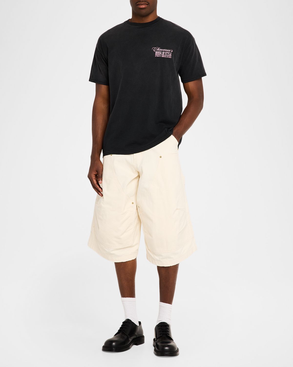 Willy Chavarria Men 's House of Style Cotton Graphic T-Shirt