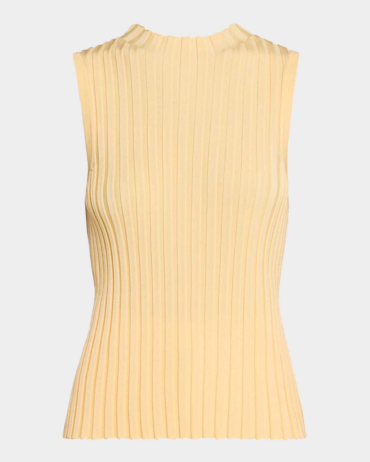 Weekend Max Mara Bautta Sleeveless Rib-Knit Pullover
