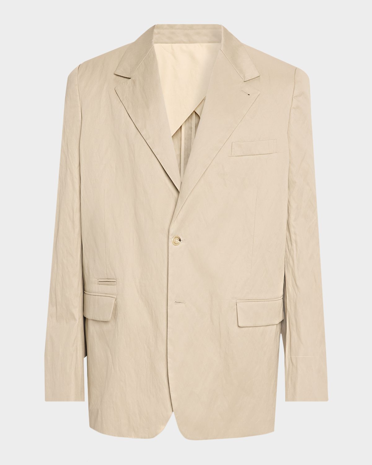 Willy Chavarria Men 's Chuco Oversized Fit Blazer