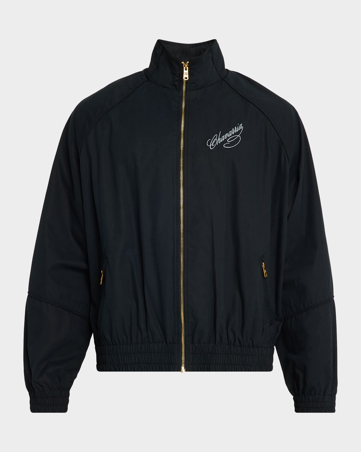 Willy Chavarria Men 's Ruff Rider Track Jacket