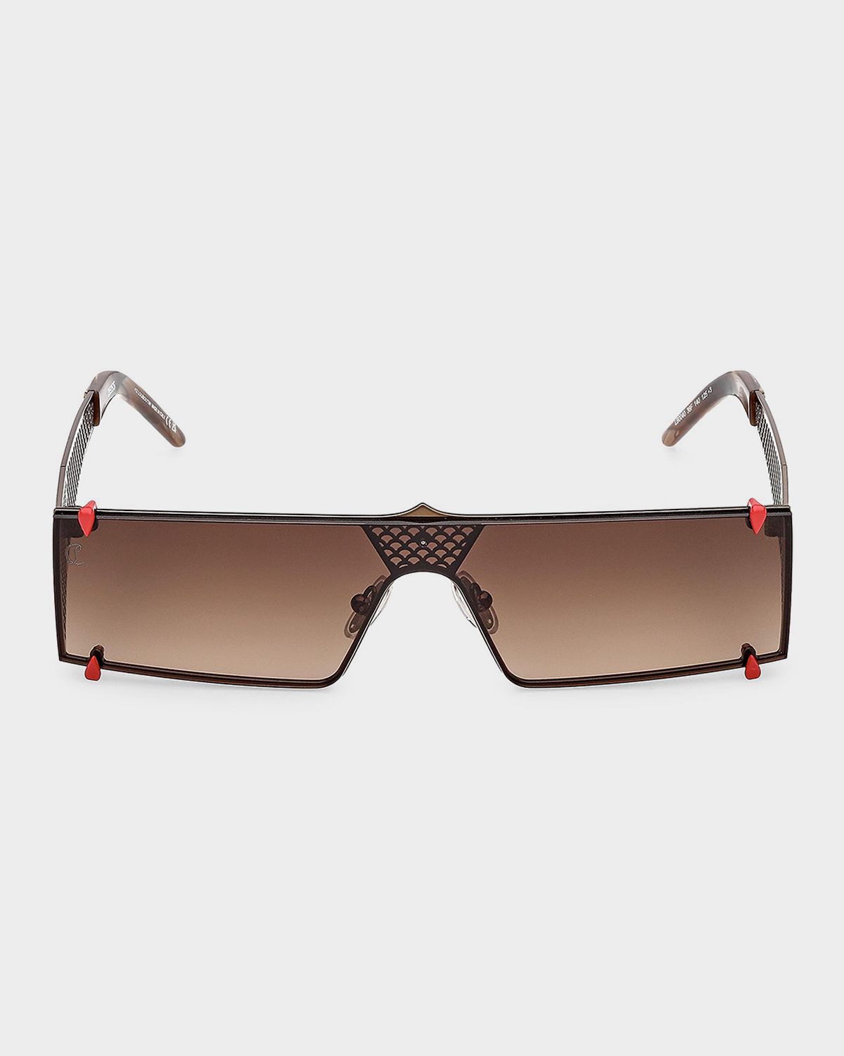 Christian Louboutin Dolly LB0040 140MM Rectangular Sunglasses | Thumbnail 9 Christian Louboutin Dolly LB0040 140MM Rectangular Sunglasses | Thumbnail 9
