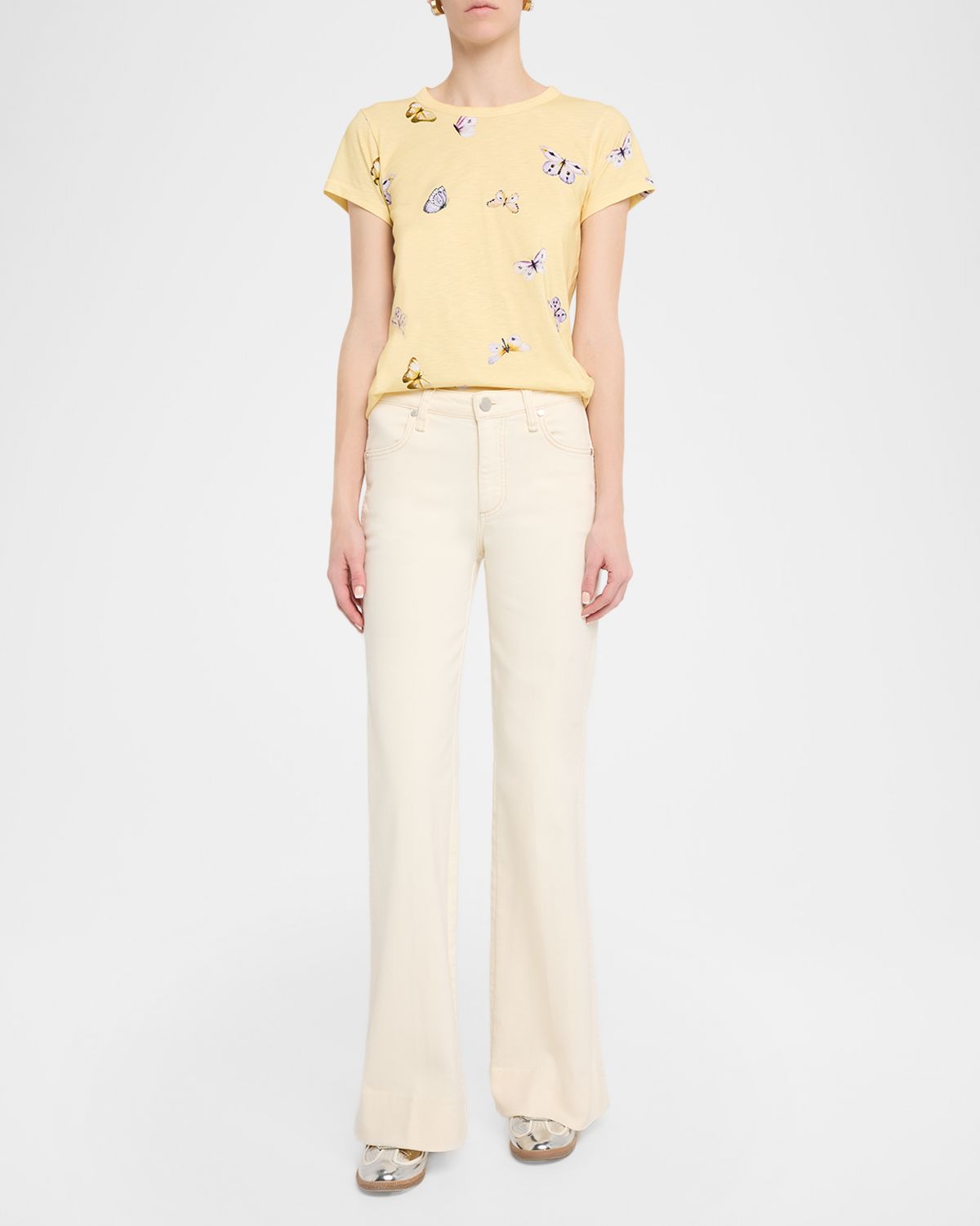 Rag & Bone All-Over Butterfly Graphic Tee