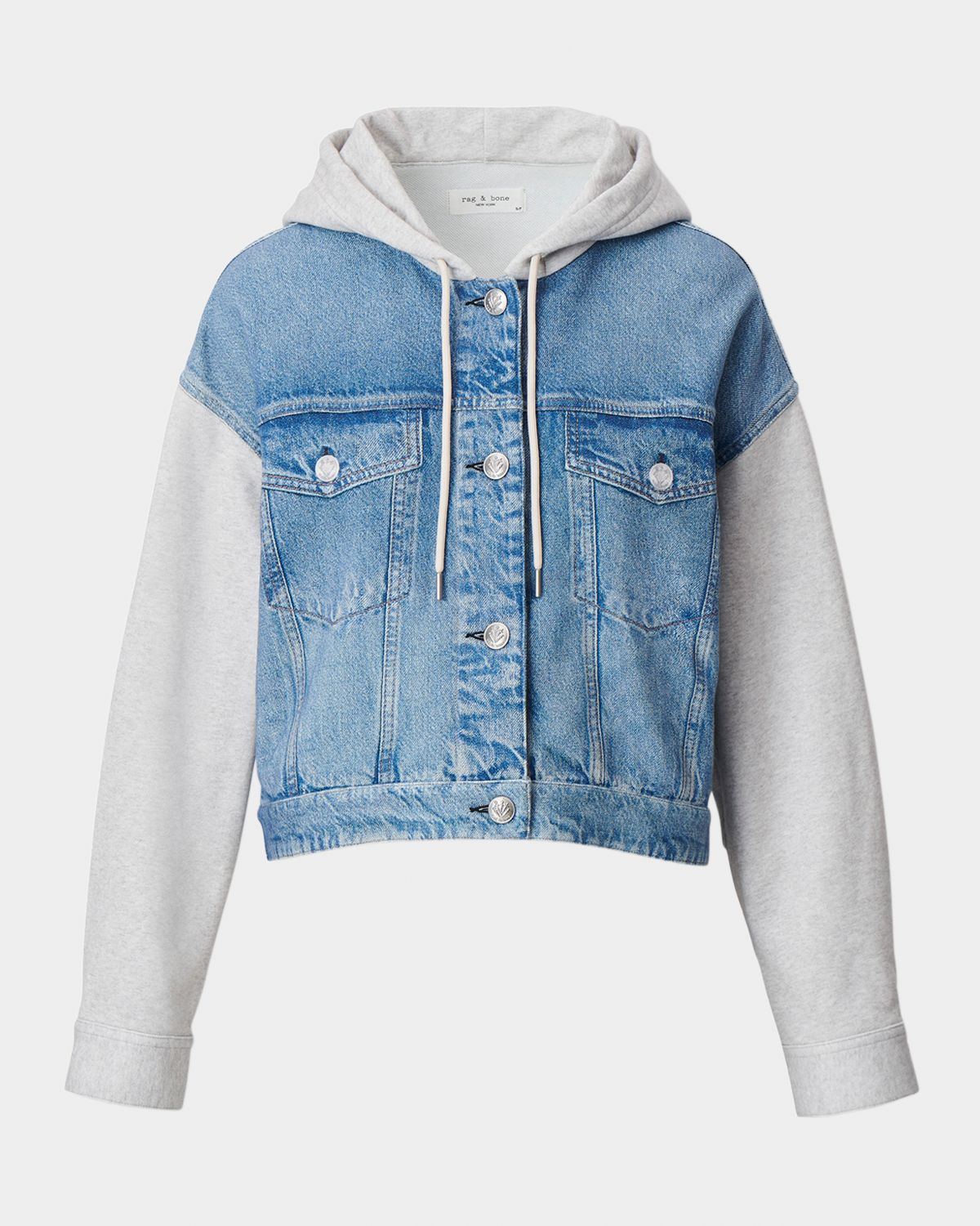 Rag & Bone rb Miramar Cotton-Terry Hoodie