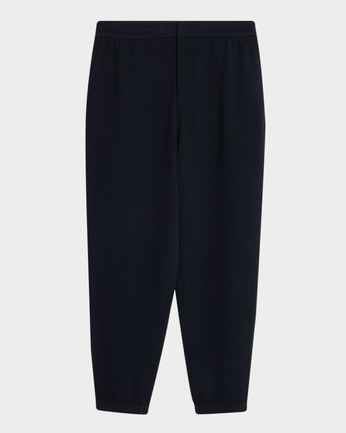 Emporio Armani Men 's Textured Jersey Trousers