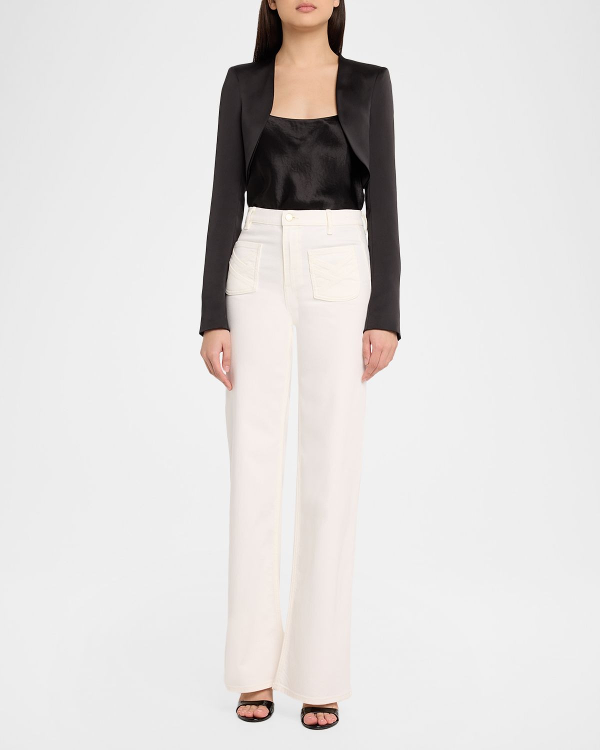 Ramy Brook Gia Long-Sleeve Capelet