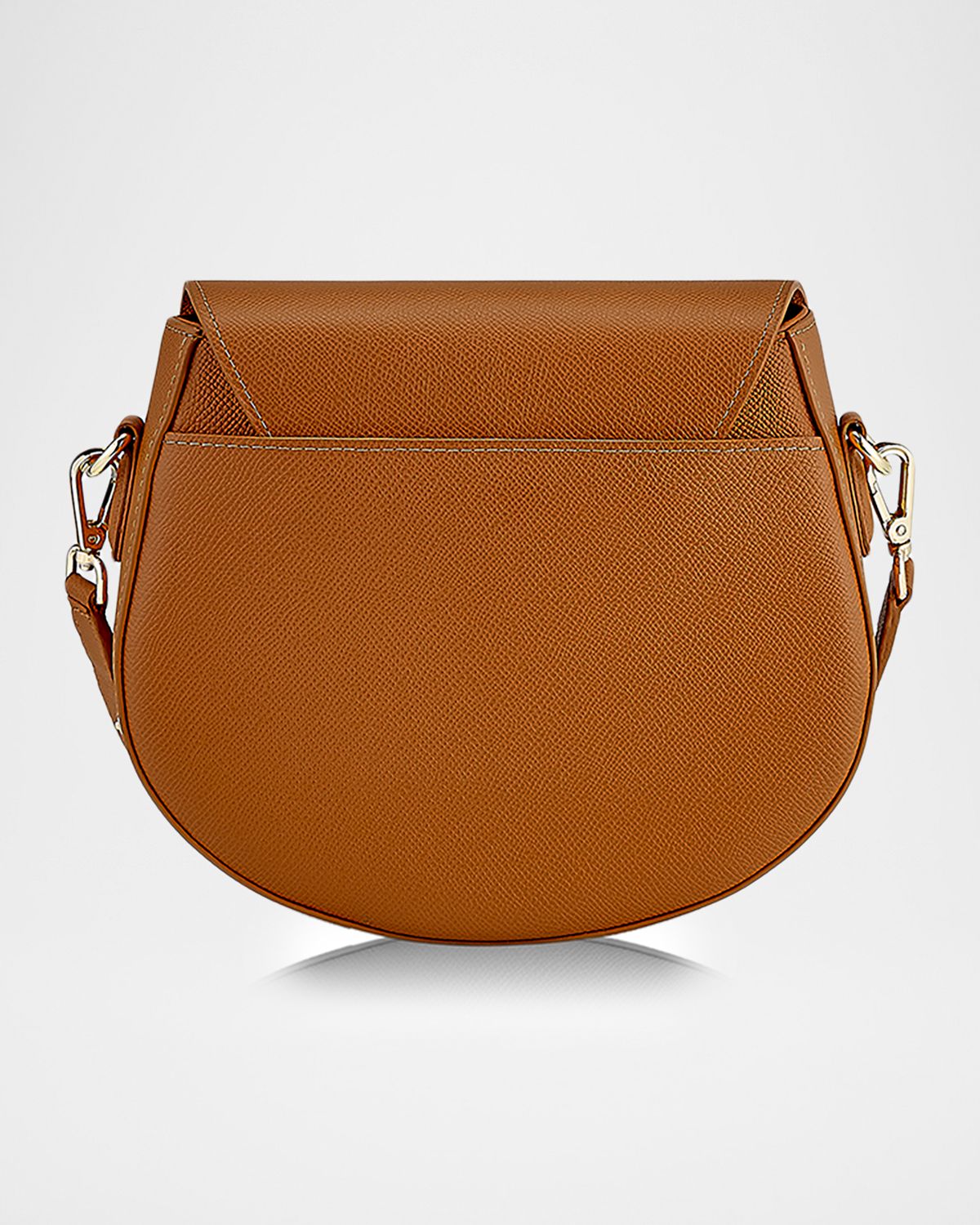 Gigi New York x Jennifer Palpallatoc Sophia Leather Saddle Bag | Thumbnail 4