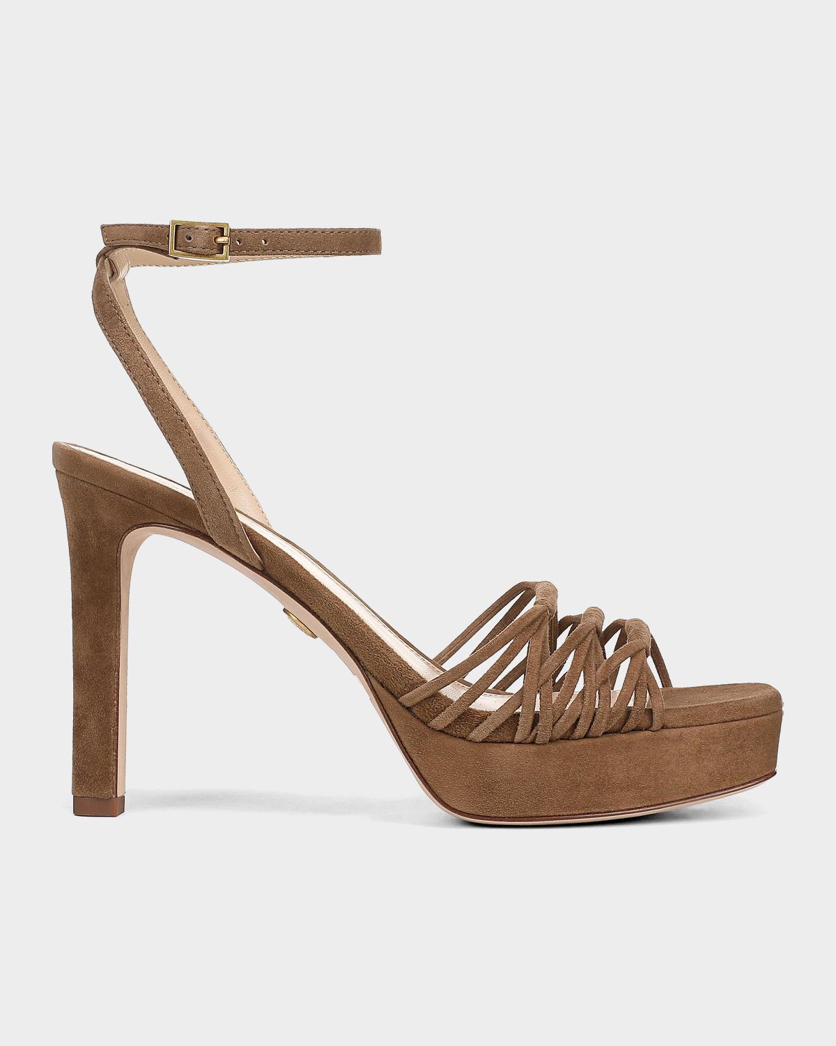 Veronica Beard 100mm Beverlee Suede Platform Sandals