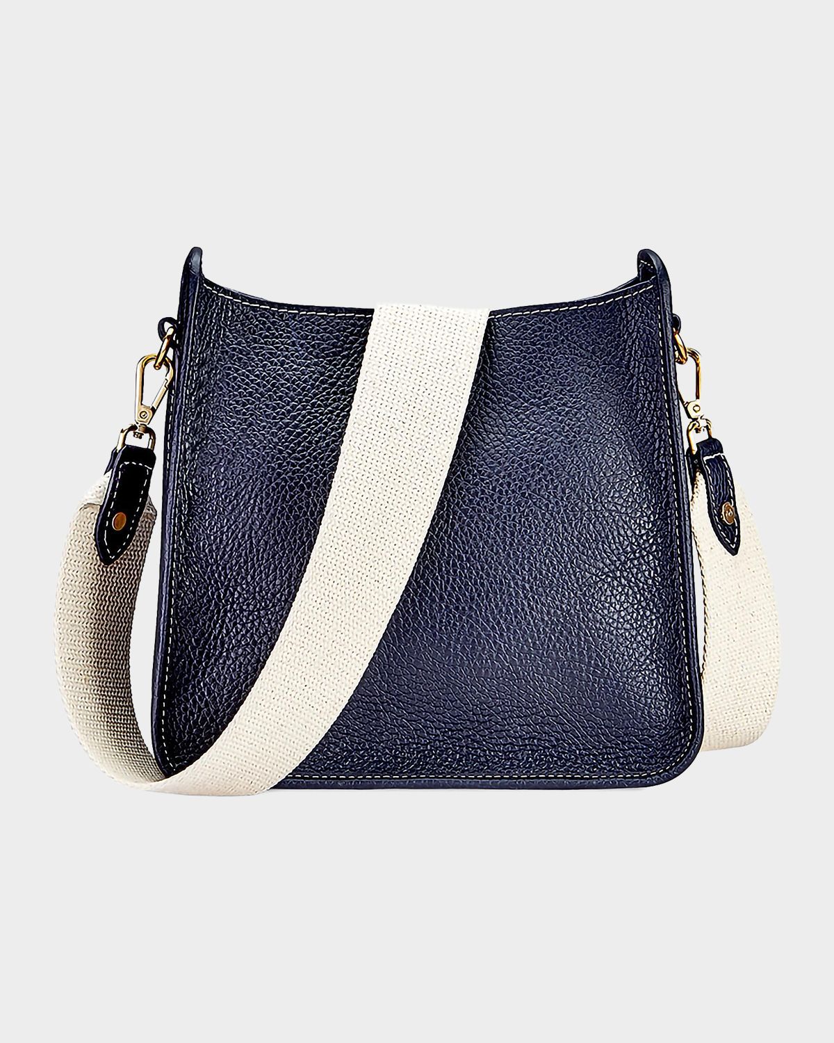 Gigi New York Elle Pebble Leather Crossbody Bag