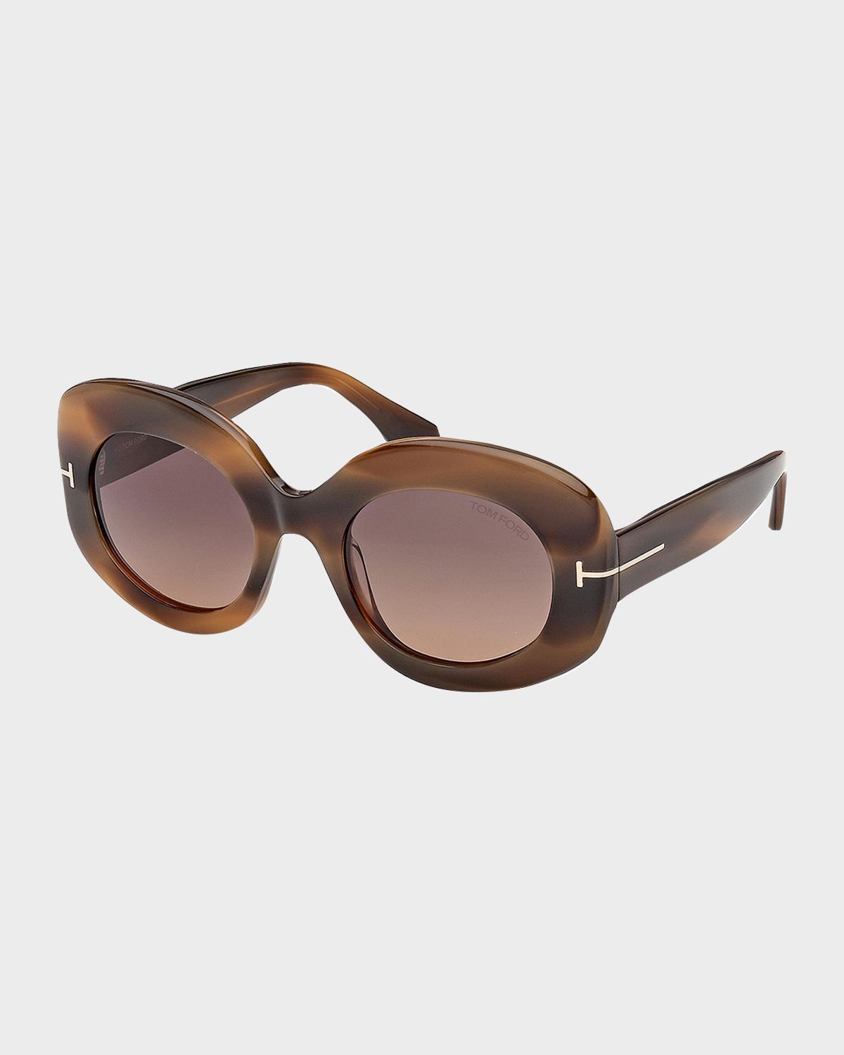 TOM FORD Claudette 51MM Oval Sunglasses