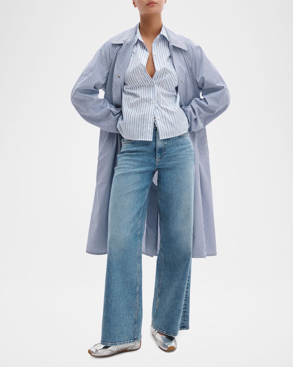 Rag & Bone Flexi Andi Wide-Leg Jeans