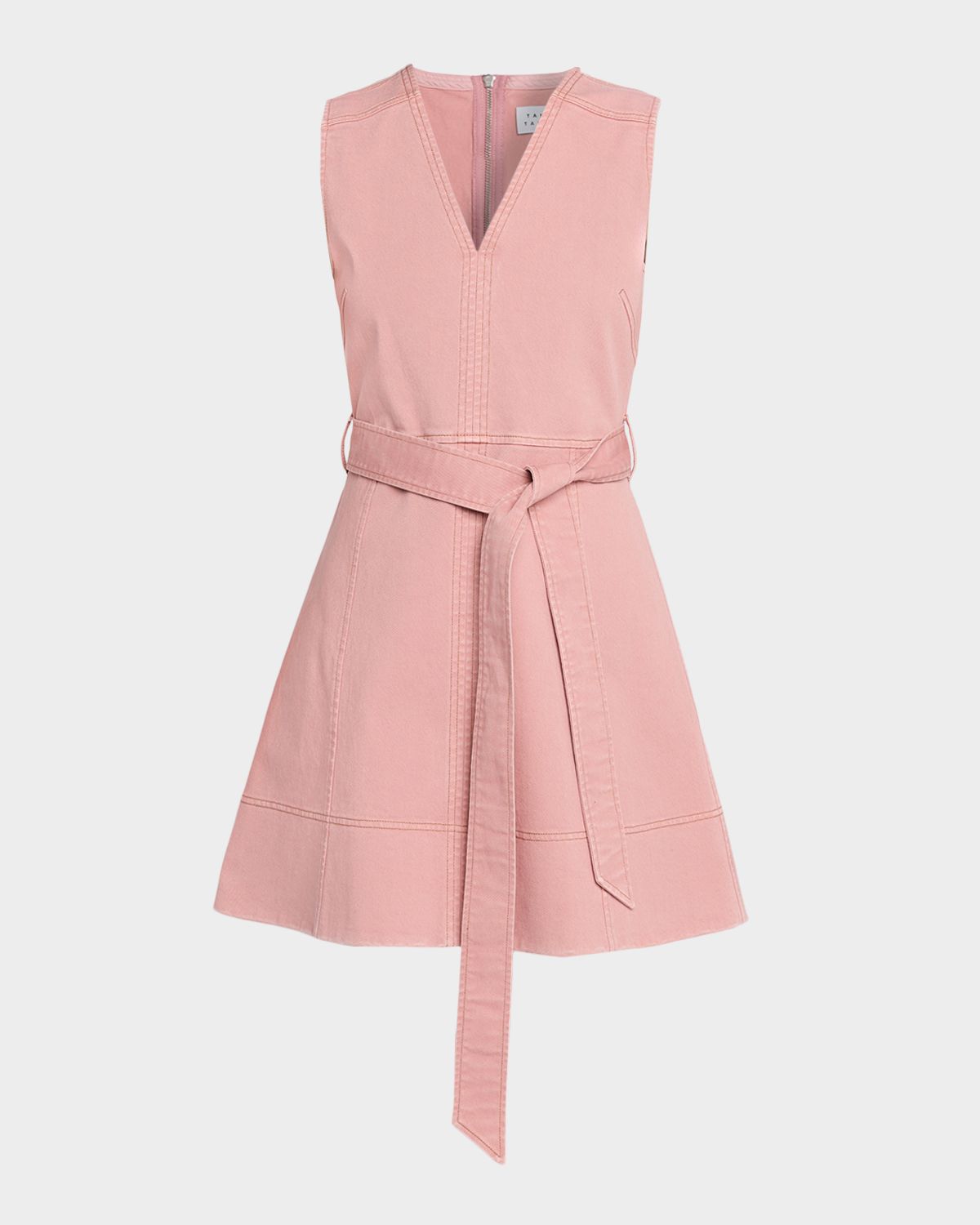 Tanya Taylor Reina Denim Mini Dress
