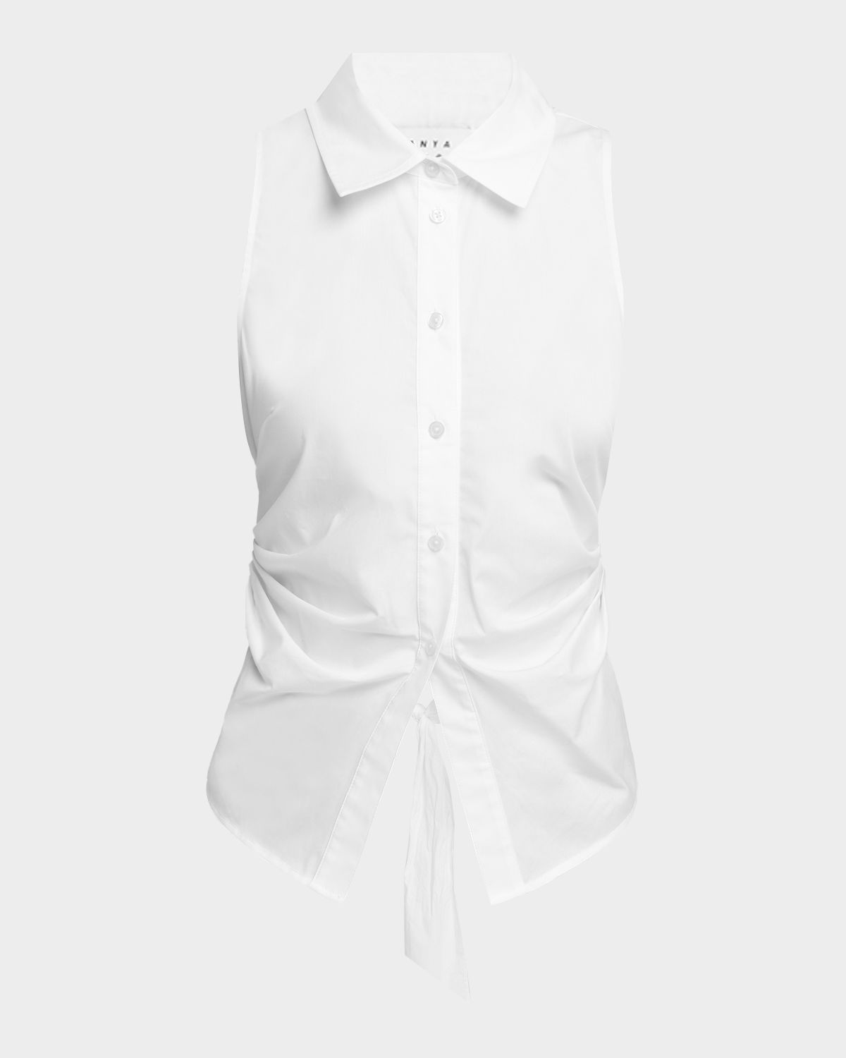 Tanya Taylor Hannah Tie-Back Top