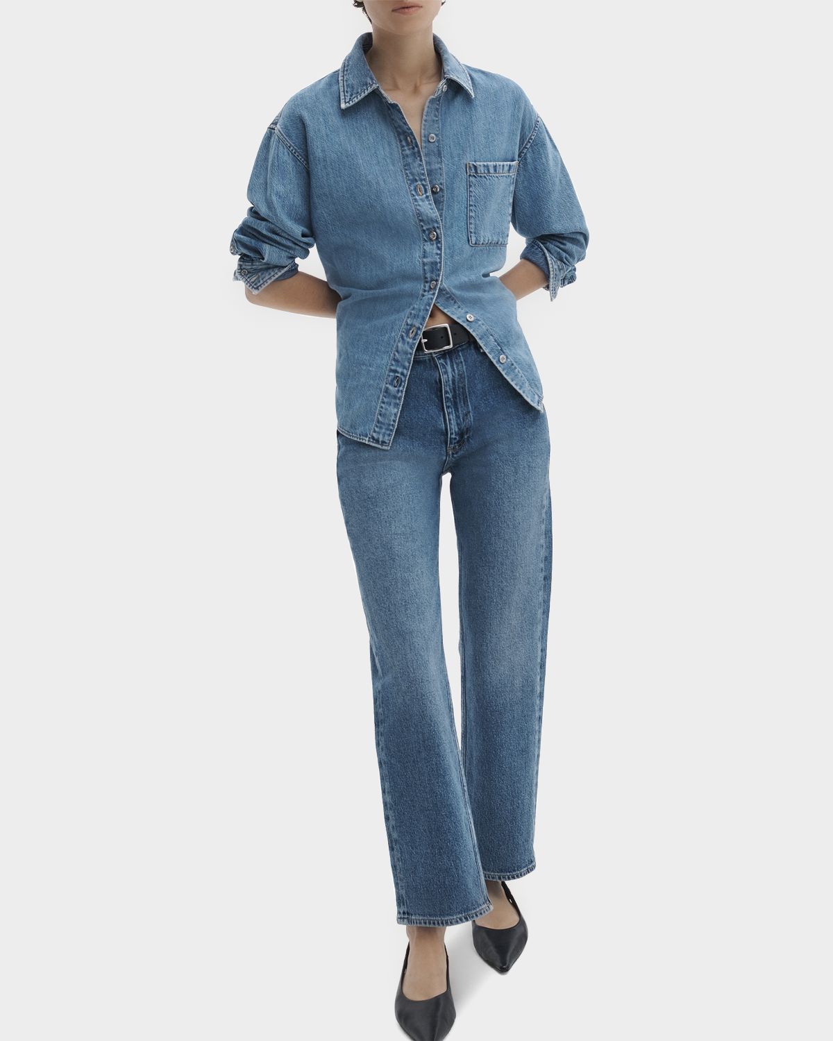 Rag & Bone Harlow Ankle Straight Jeans