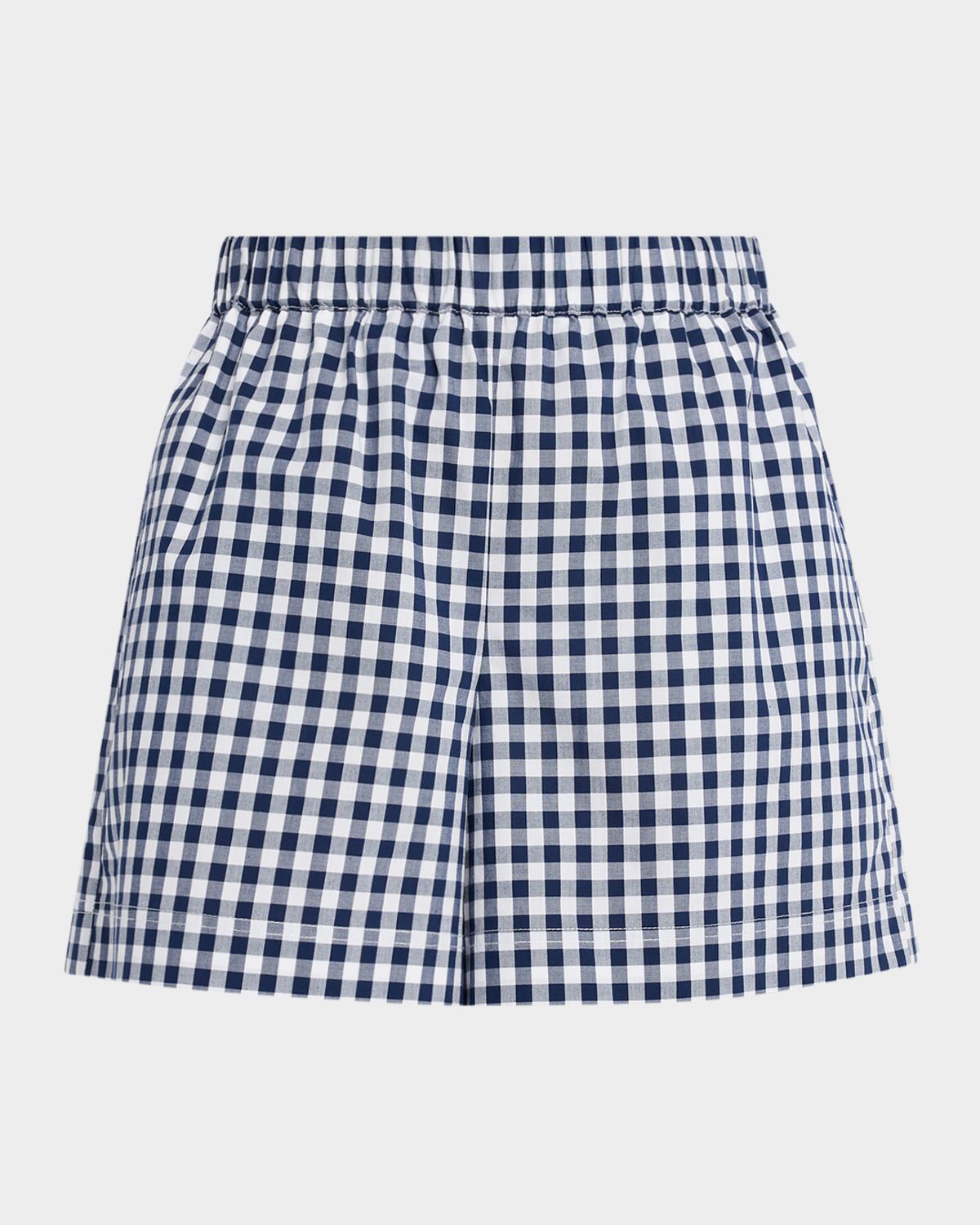 Tanya Taylor Fallon Gingham Shorts