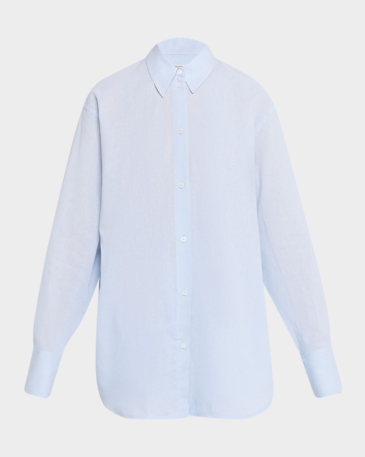 Toteme Garderob Oversized Linen-Cotton Shirt