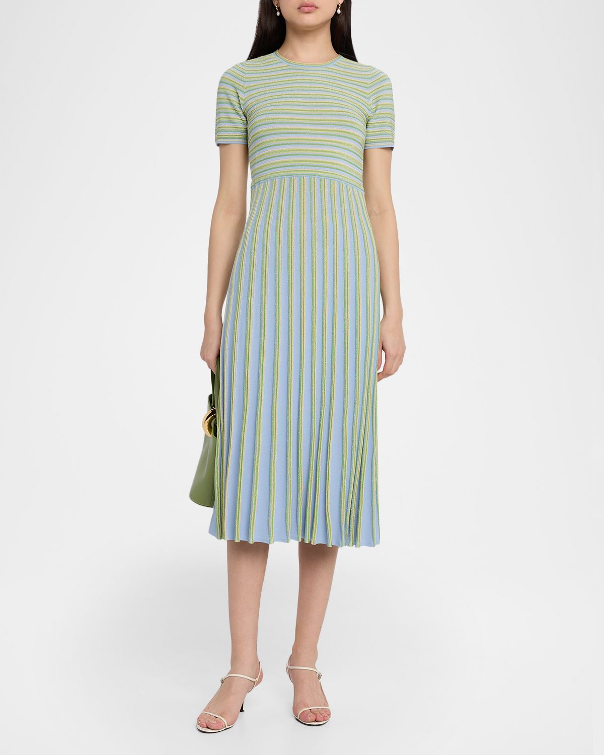 Tanya Taylor Emilia Knit Midi Dress