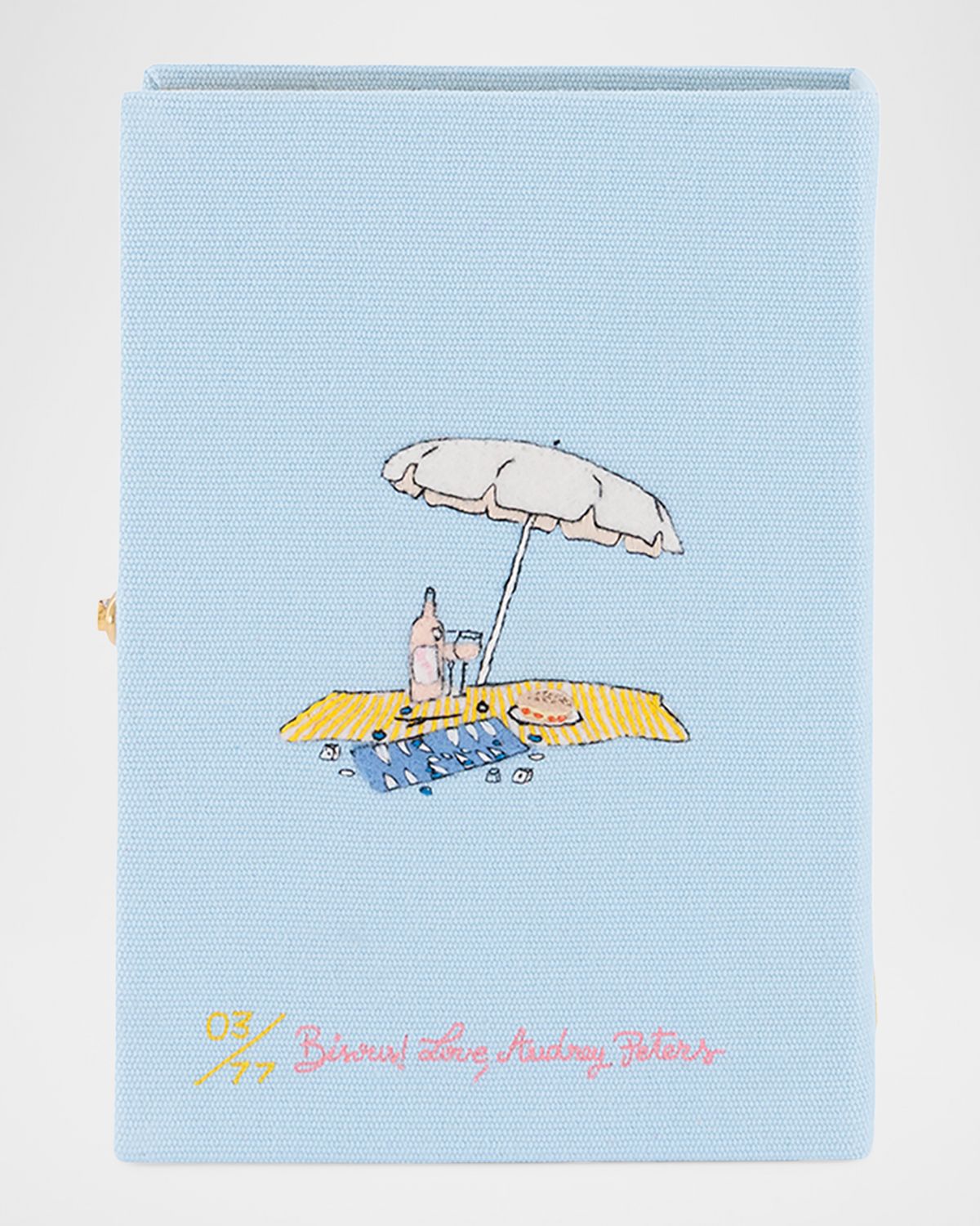 Olympia Le-Tan Saint-Tropez Appliqué Clutch Bag