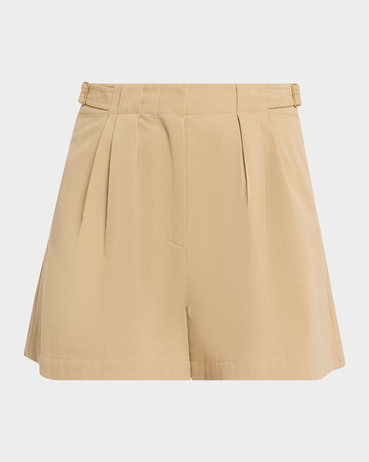 Ulla Johnson Kira Pleated Cotton Shorts | Thumbnail 6 Ulla Johnson Kira Pleated Cotton Shorts | Thumbnail 6