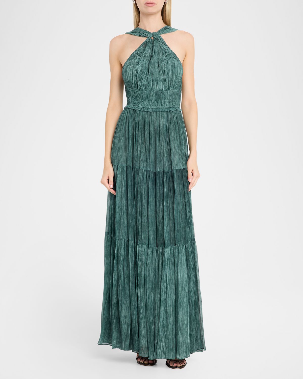 Ulla Johnson Freesia Sleeveless Silk Chiffon Gown | Thumbnail 4 Ulla Johnson Freesia Sleeveless Silk Chiffon Gown | Thumbnail 4