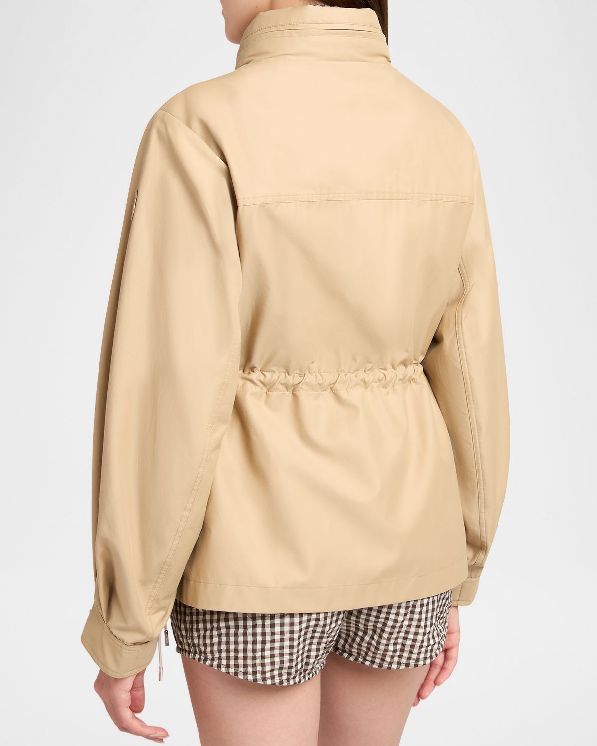 Moncler Bougain Twill Hooded Jacket