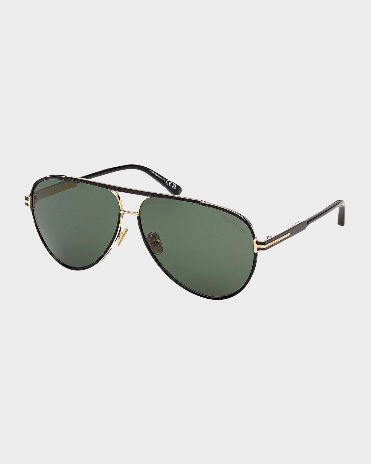 TOM FORD Rupert 63MM Aviator Sunglasses | Thumbnail 13