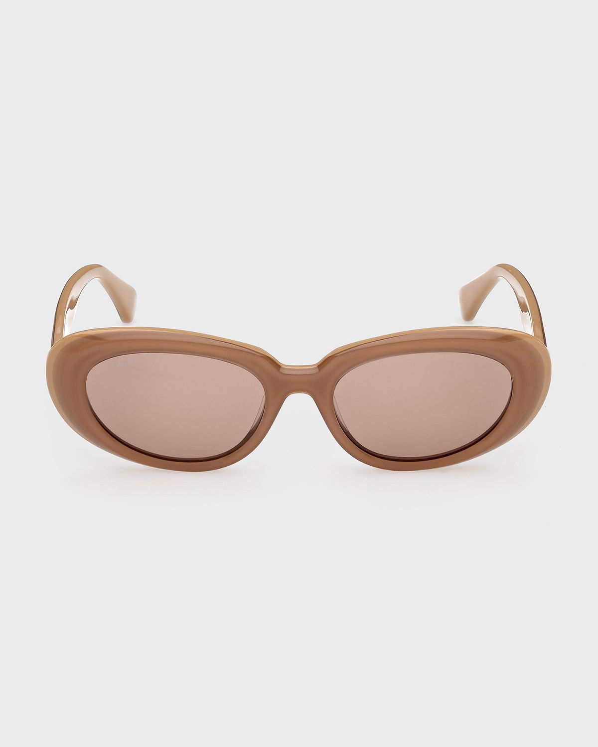Max Mara 53MM Oval Sunglasses