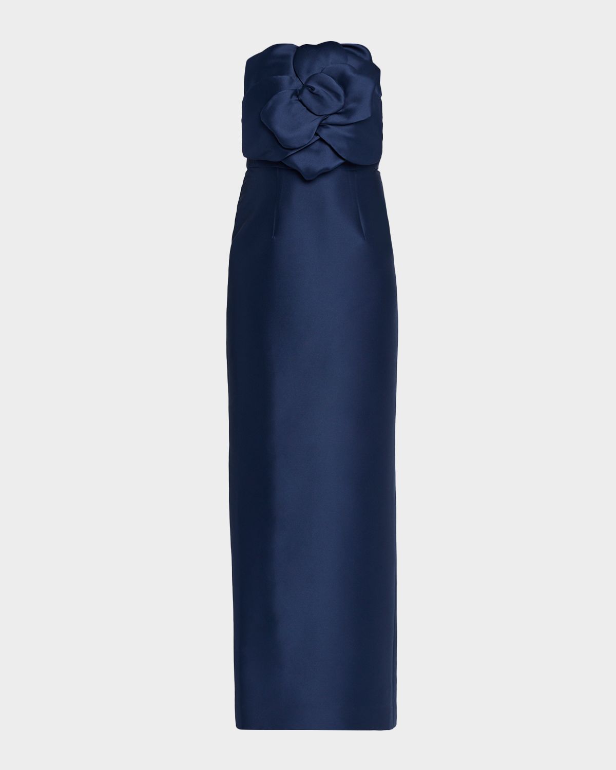 SACHIN BABI Sara Strapless Floral Applique Mikado Gown | Thumbnail 6 SACHIN BABI Sara Strapless Floral Applique Mikado Gown | Thumbnail 6
