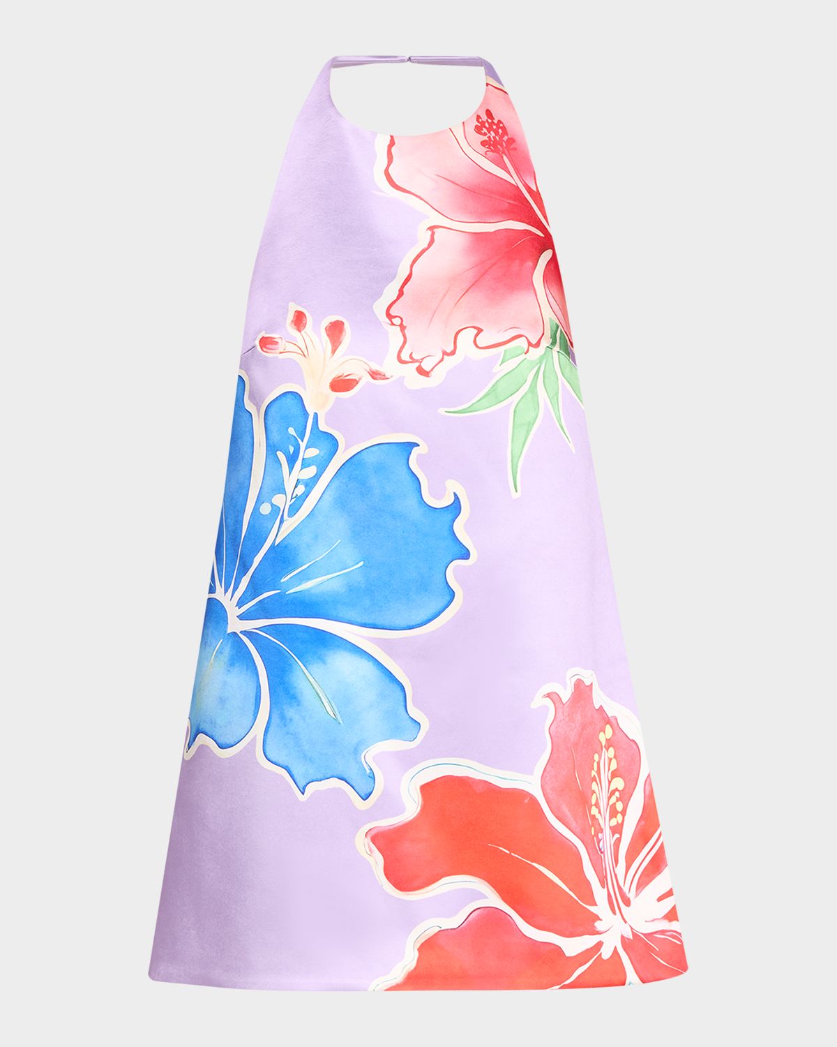 Retrofete Drexley Floral Halter Mini Dress