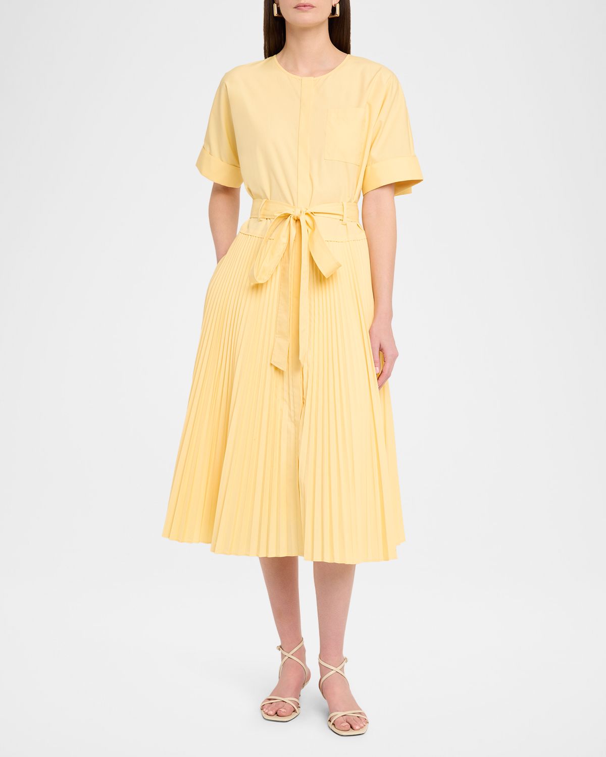 Kobi Halperin Loretta Cotton-Blend Tie-Waist Shirtdress | Thumbnail 5