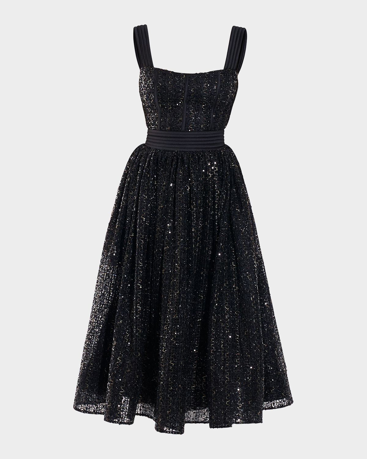 ZHIVAGO Charlotte Sequined Midi Dress