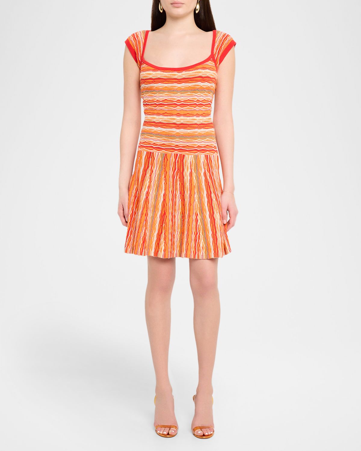 Ramy Brook Darya Knit Sleeveless Mini Dress