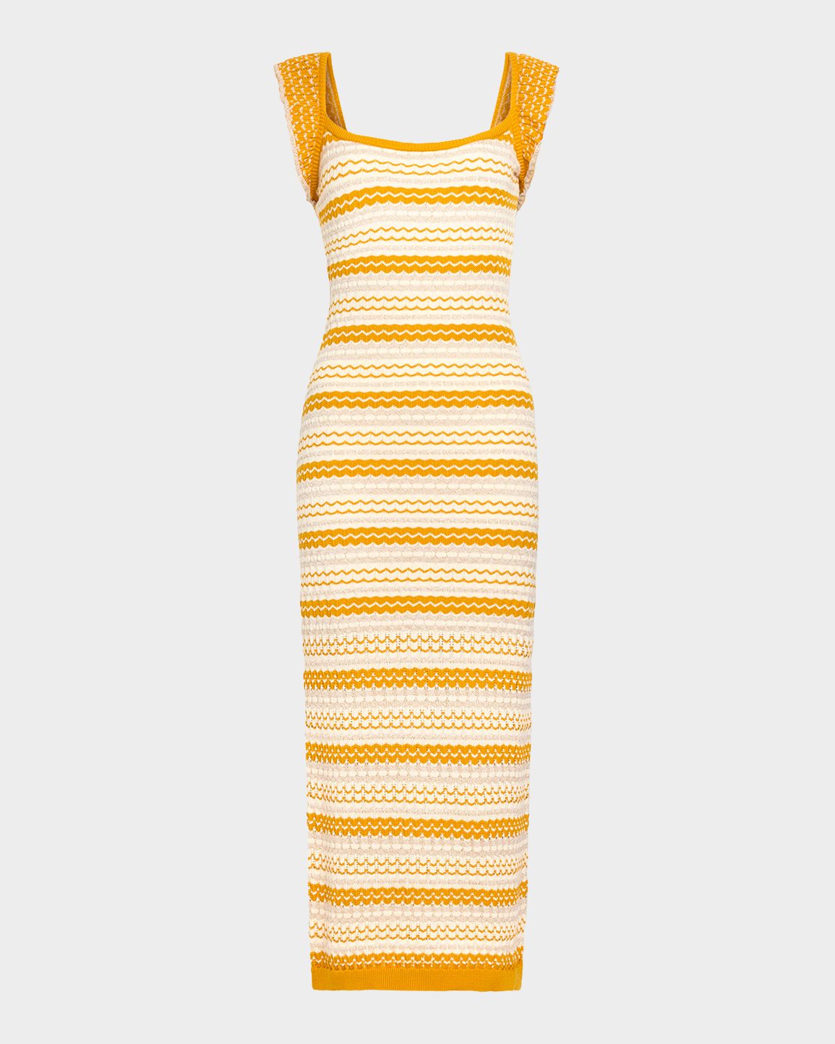 Ramy Brook Kit Knit Sleeveless Midi Dress