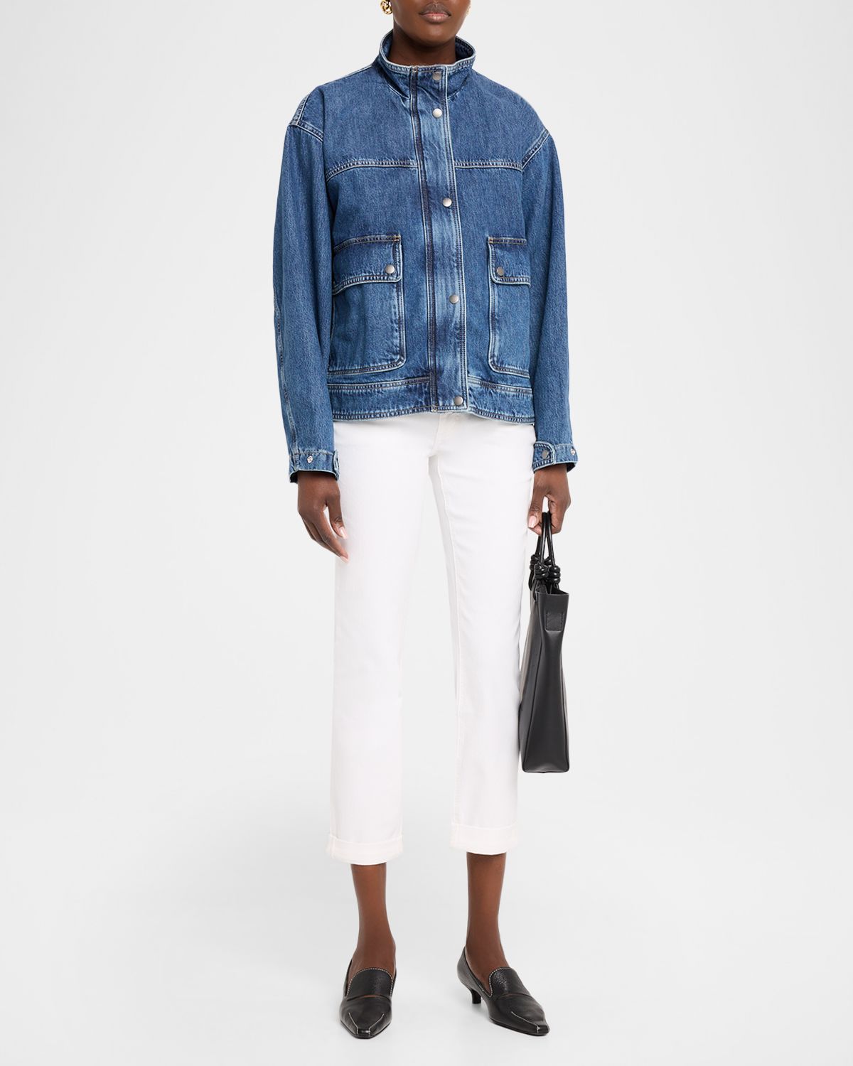 Rag & Bone Sophia Denim Utility Jacket