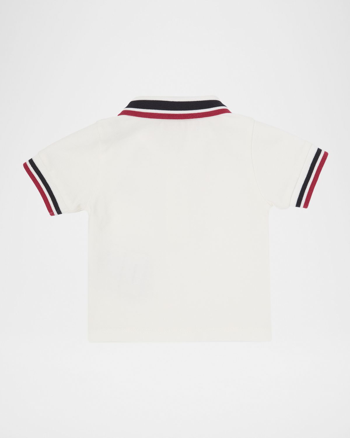 Moncler Boy 's Tipped Short-Sleeve Polo Shirt, Size 12M-3