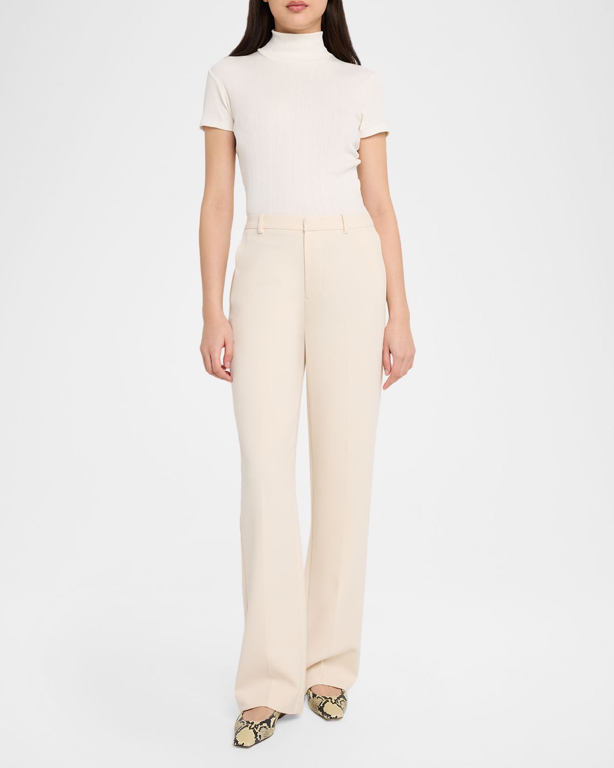 Vince Ribbed Mock-Neck Top | Thumbnail 5 Vince Ribbed Mock-Neck Top | Thumbnail 5