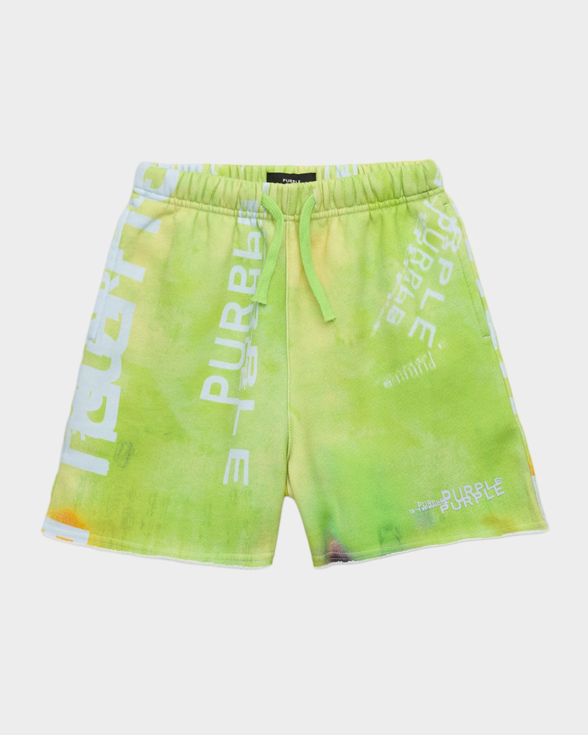 Purple Kids Boy 's Tie-Dye Cotton Shorts, Size 4-12 | Thumbnail 4 Purple Kids Boy 's Tie-Dye Cotton Shorts, Size 4-12 | Thumbnail 4