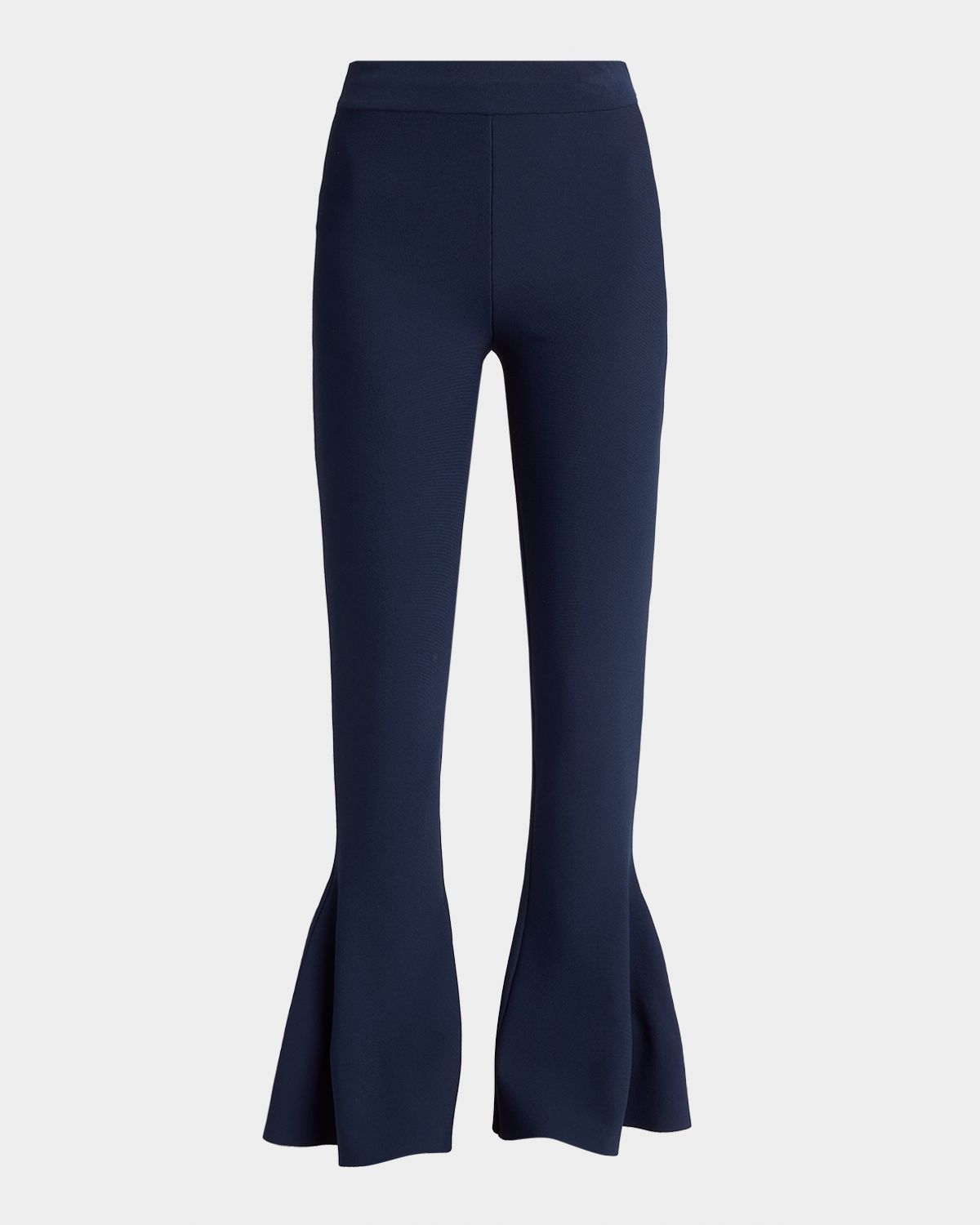 Stella McCartney Compact Knit Peplum Flare Pants | Thumbnail 6 Stella McCartney Compact Knit Peplum Flare Pants | Thumbnail 6