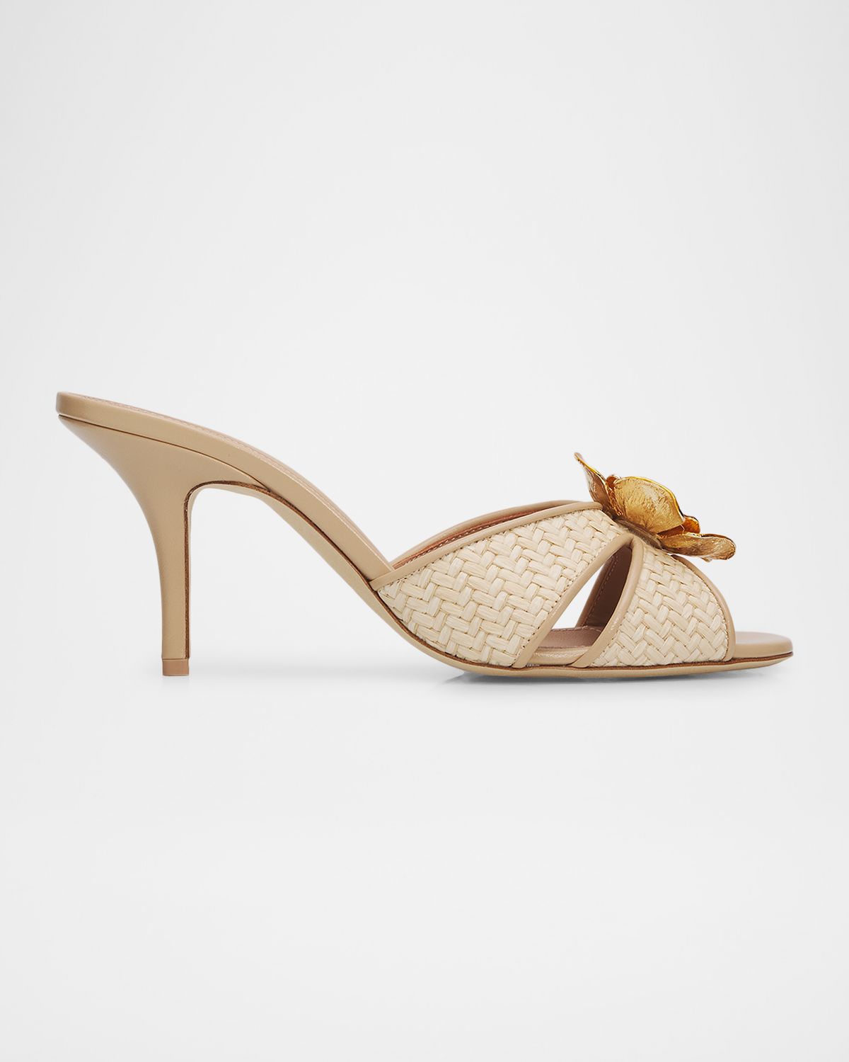 Malone Souliers 0mm Suri Raffia Mule Sandals