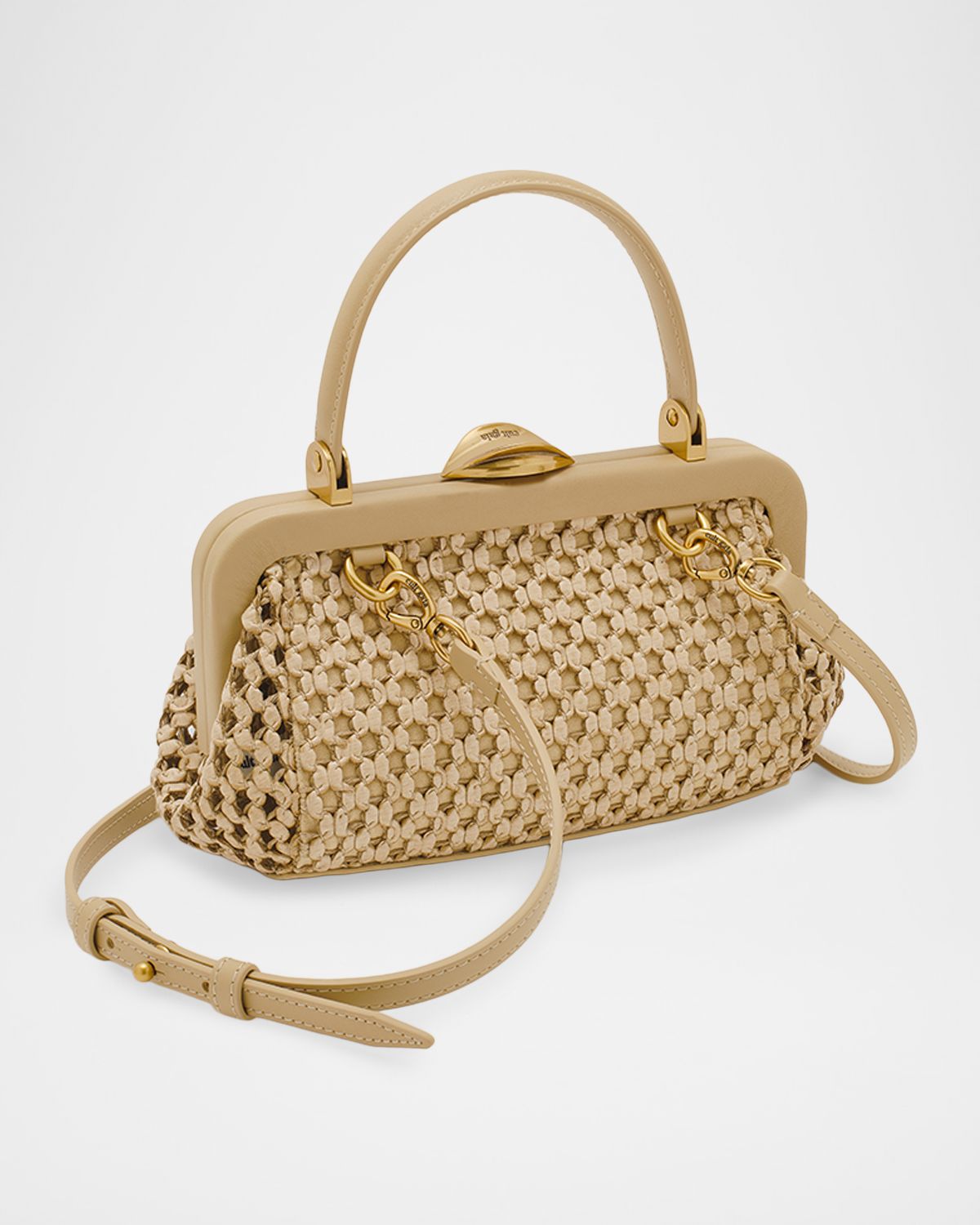 Cult Gaia Zuma Woven Crossbody Bag