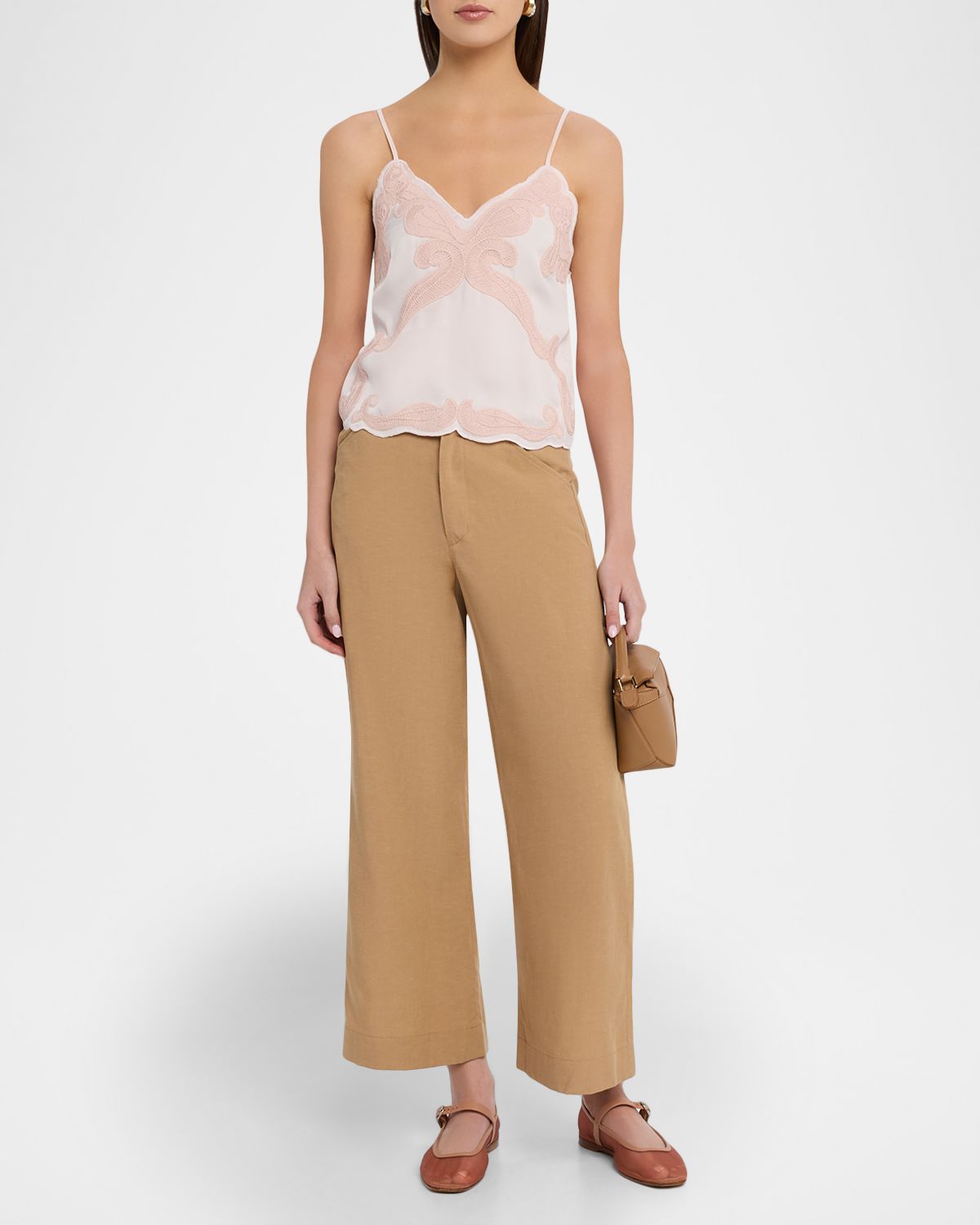 Rag & Bone Allison Crop Flared Pants