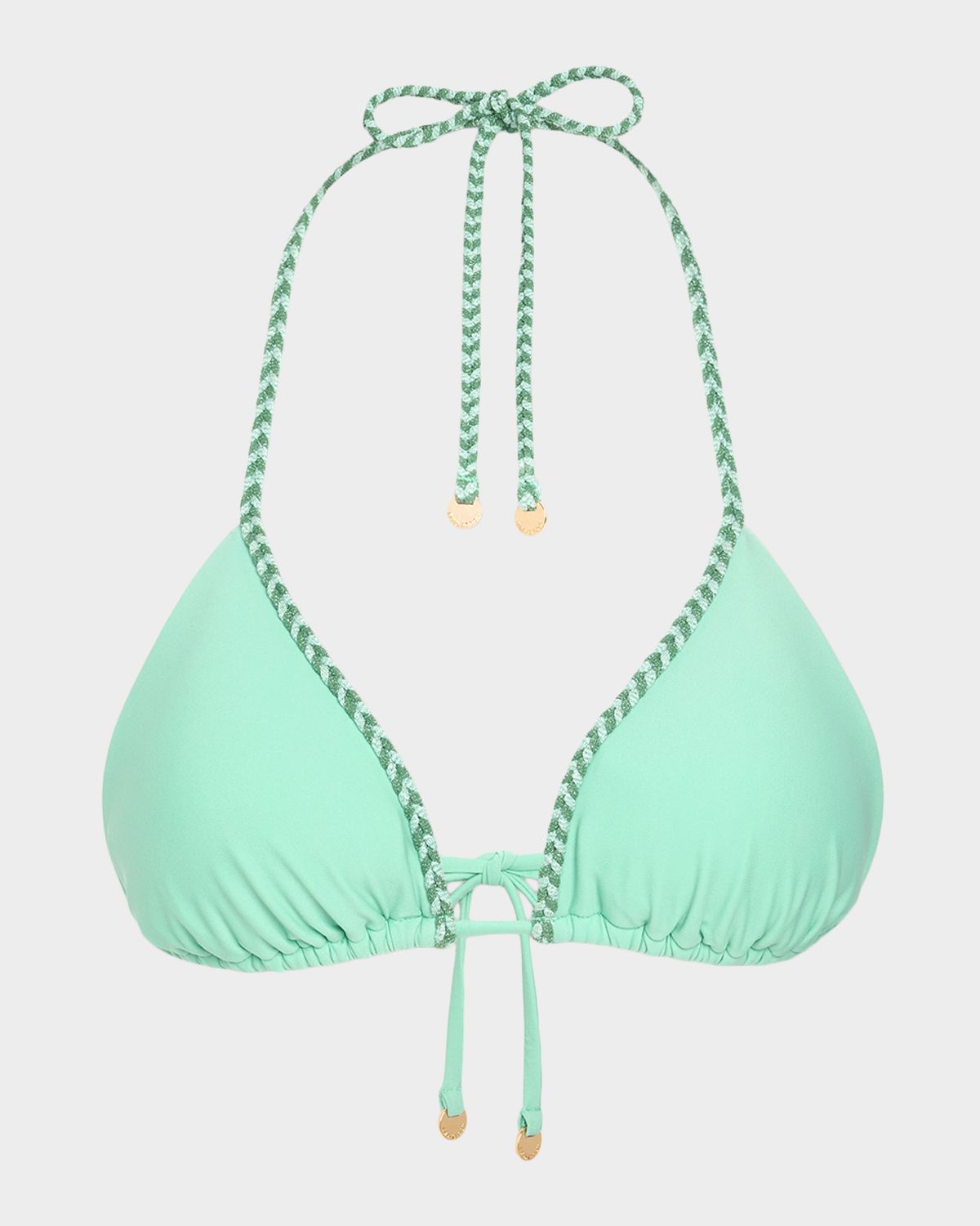 Ramy Brook Braided Nikoleta Triangle Bikini Top