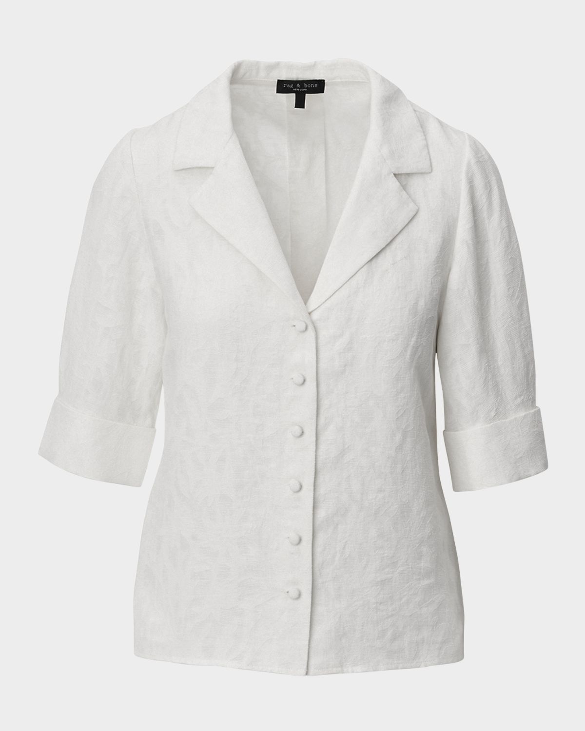 Rag & Bone Carmella Puff-Sleeve Blouse | Thumbnail 6 Rag & Bone Carmella Puff-Sleeve Blouse | Thumbnail 6
